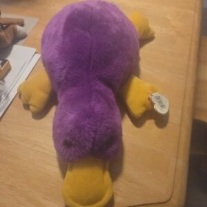 Ty Stuffed Animal Purple Platypus